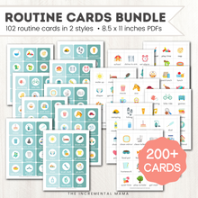 Load image into Gallery viewer, The Happy Home Routine Cards Bundle (Over 200 cards) - Instant Download