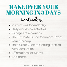 Load image into Gallery viewer, The 15-Minute Morning Makeover Workbook (digital download)