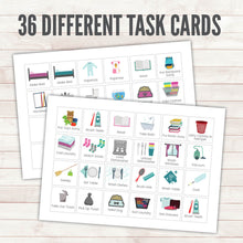 Load image into Gallery viewer, Customizable Picture Chore Chart - Instant Download