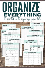 Load image into Gallery viewer, My Life Organized Printables Bundle - Instant Download