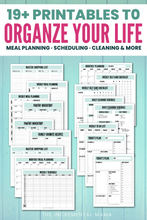Load image into Gallery viewer, My Life Organized Printables Bundle - Instant Download
