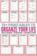 Load image into Gallery viewer, My Life Organized Printables Bundle - Instant Download