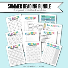 Load image into Gallery viewer, Summer Reading Bundle - Instant Download
