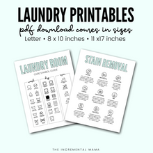 Load image into Gallery viewer, Laundry Printables - Instant Download
