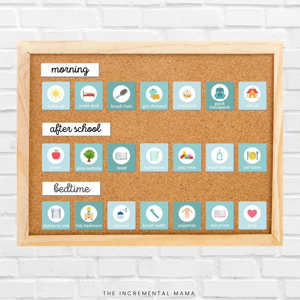 The Happy Home Routine Cards Bundle (Over 200 cards) - Instant Downloa ...