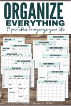 Load image into Gallery viewer, My Life Organized Printables Bundle - Instant Download
